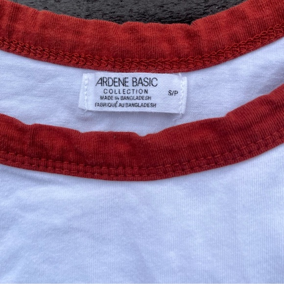 Ardene Baseball T-Shirt Top - Picture 2 of 3